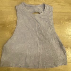 Lululemon cropped tank top